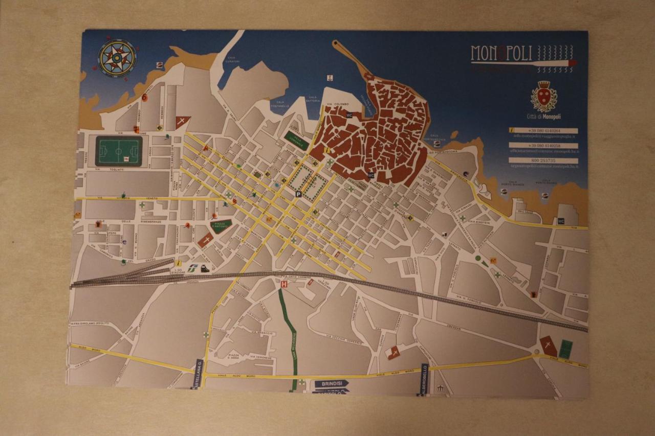 A Casuccia Apartment Monopoli Bagian luar foto